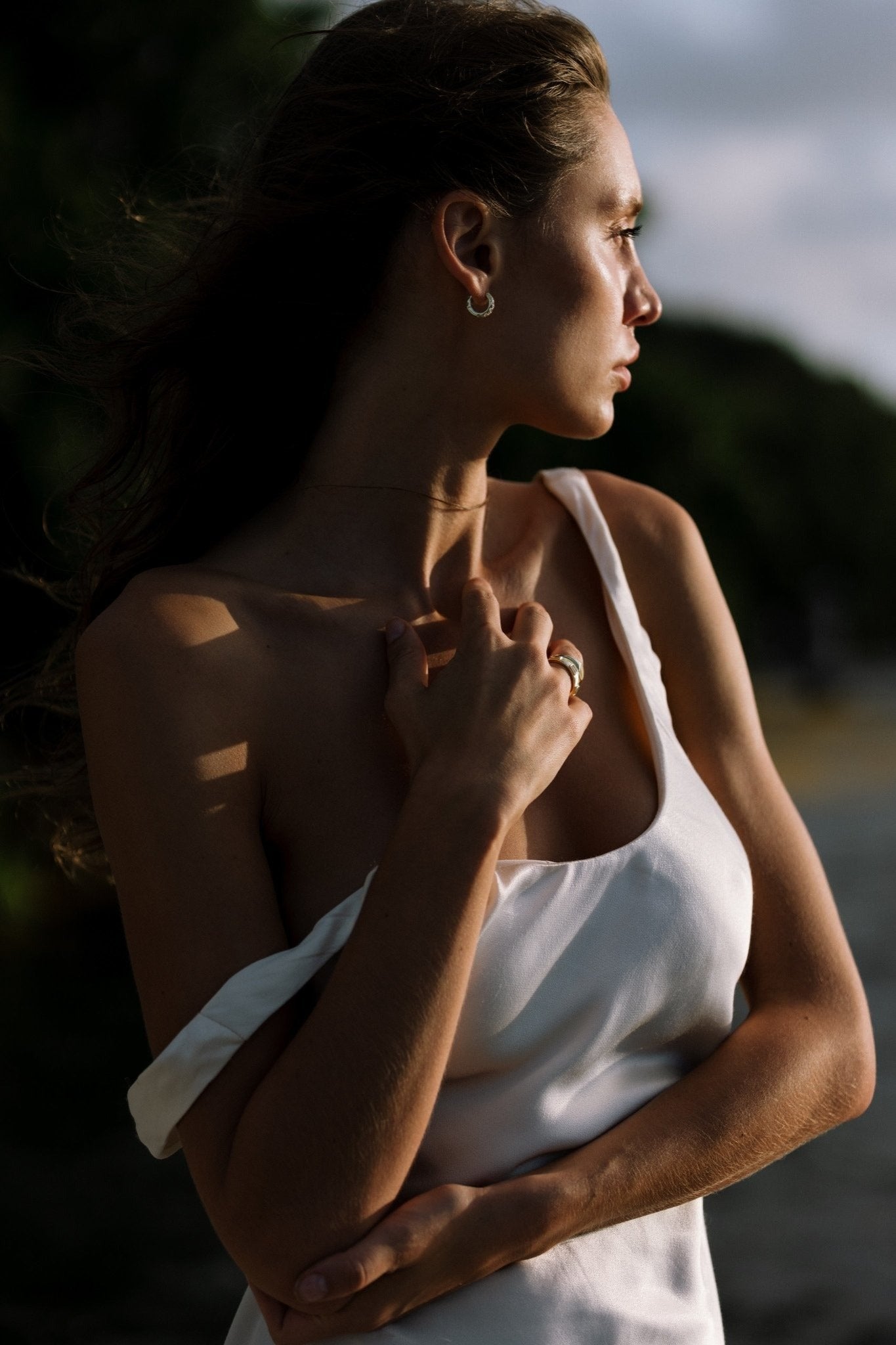 Brilliant Huggie Hoop Earrings - Ionian I.D