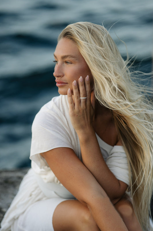Round Cut Eternity Band