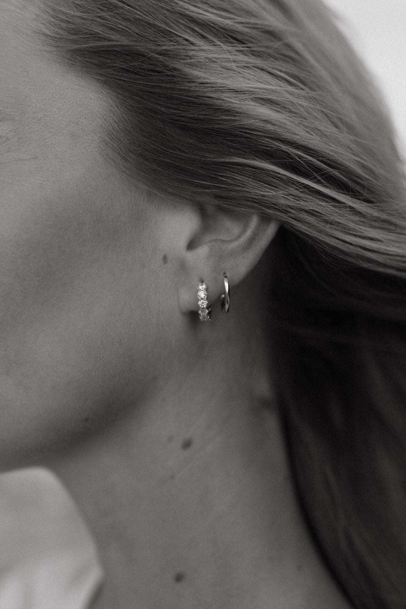 Micro Huggie Hoops