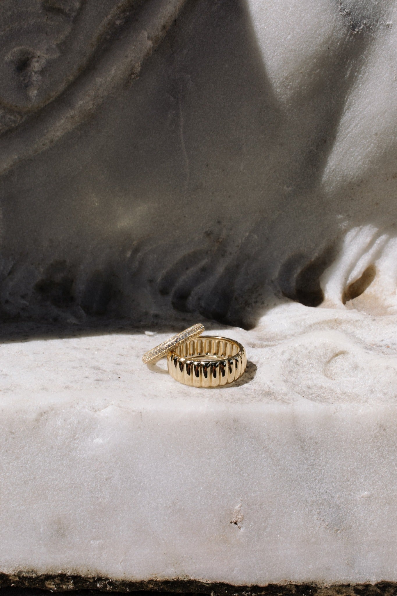 Chunky Ribbed Ring