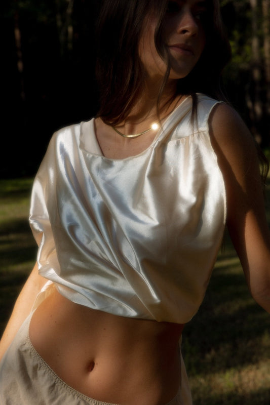 Polished Herringbone Necklace